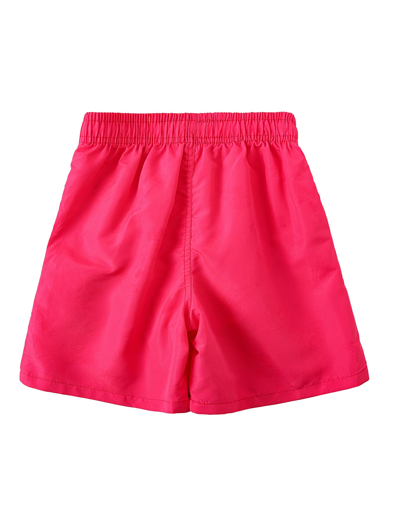 SERENYOU Boys' Board Shorts Children's Pattern Changing Swimming Shorts with Mesh Lining