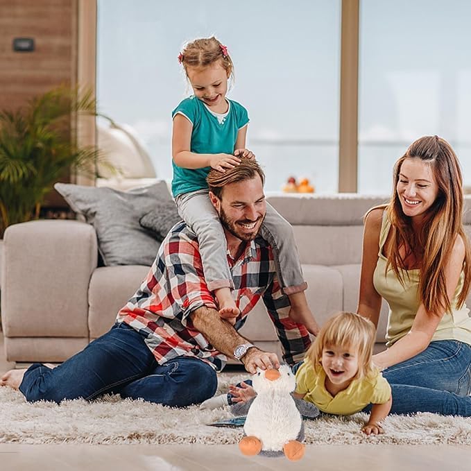 Auirshiky Kuscheltier Pinguin Plüschspielzeug für Kinder - Pinguin Plüschkissen für Geburtstag, Valentinstag und Weihnachten