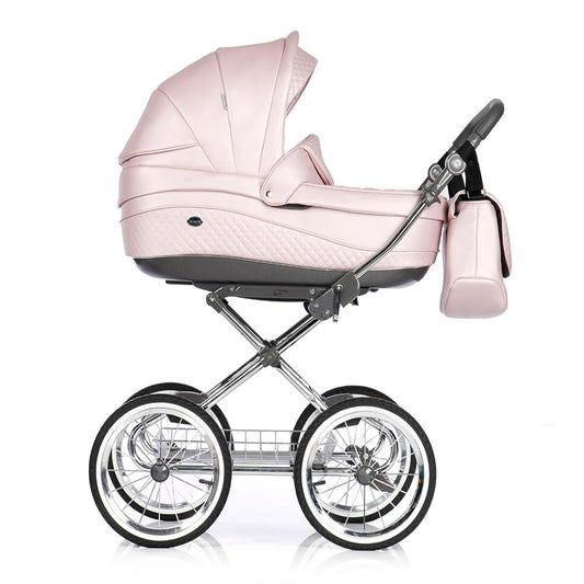 Kinderwagen-Set 2 in 1 Retro inkl. Sportsitz - 11 Teile - in 5 Farben