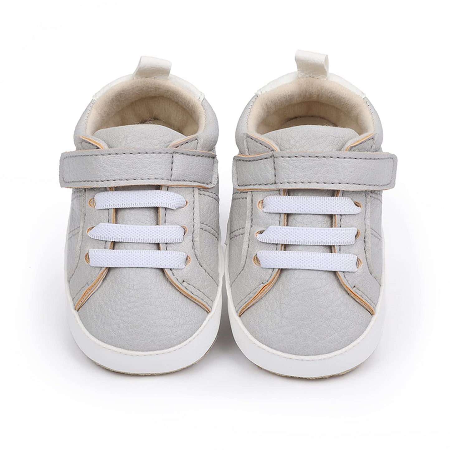 RVROVIC Babyschuhe Anti-Rutsch Oxford Loafer Flats für Jungen und Mädchen aus PU Leder mit weicher Sohle