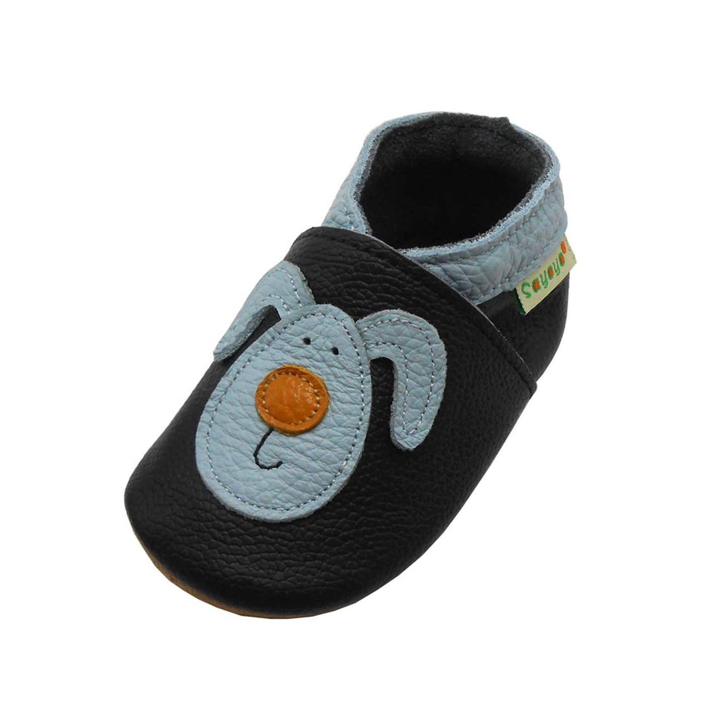 SAYOYO Weiche Leder Babyschuhe für das Laufen und Krabbeln