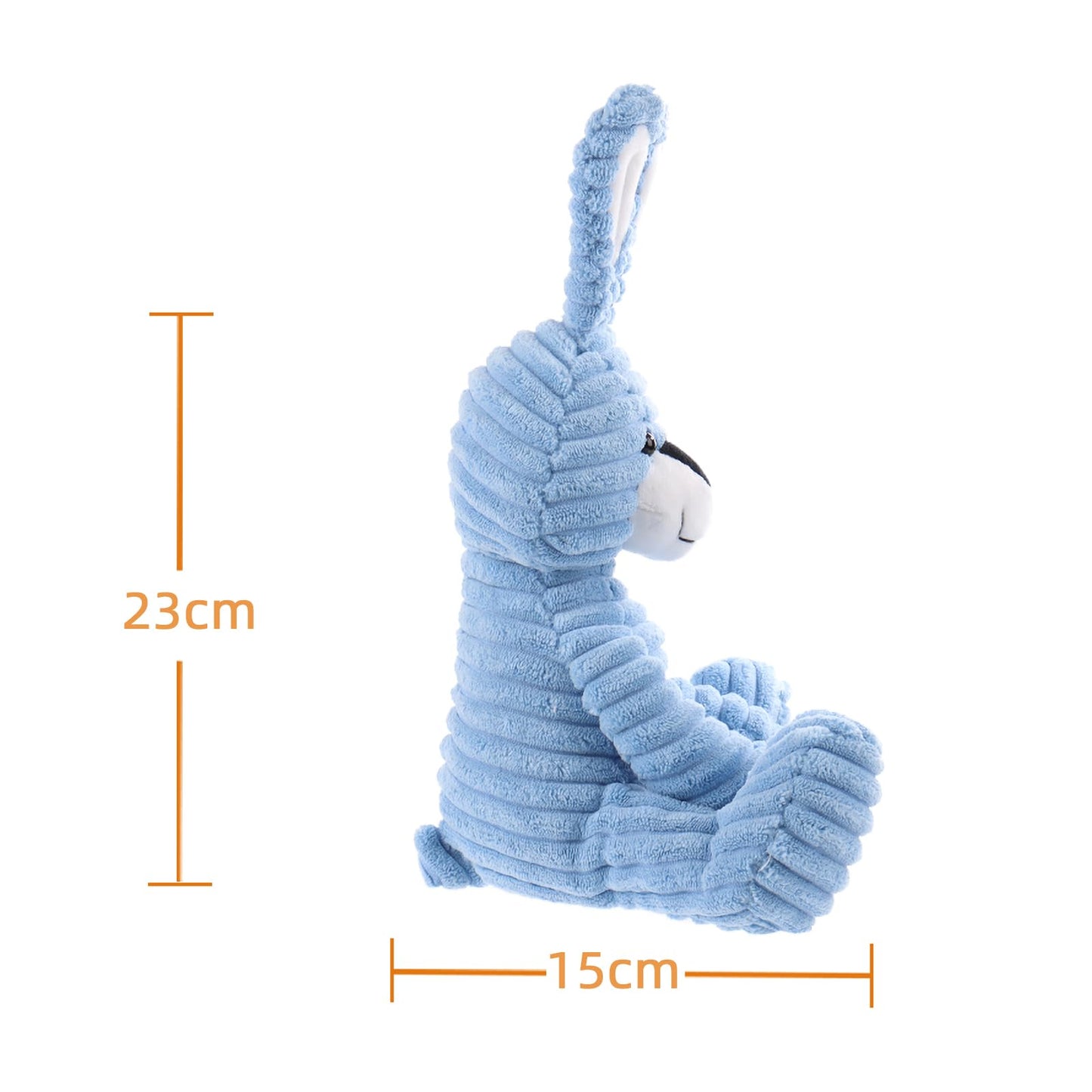 Apricot Lamb Cuddly Toy Green Rabbit 23 cm - Plush Toy Plush Toy for Children and Baby - Fluffy Stuffed Toy for Playing, Gift & Cuddling - Cosy Cuddly Toy - Cord Rabbit