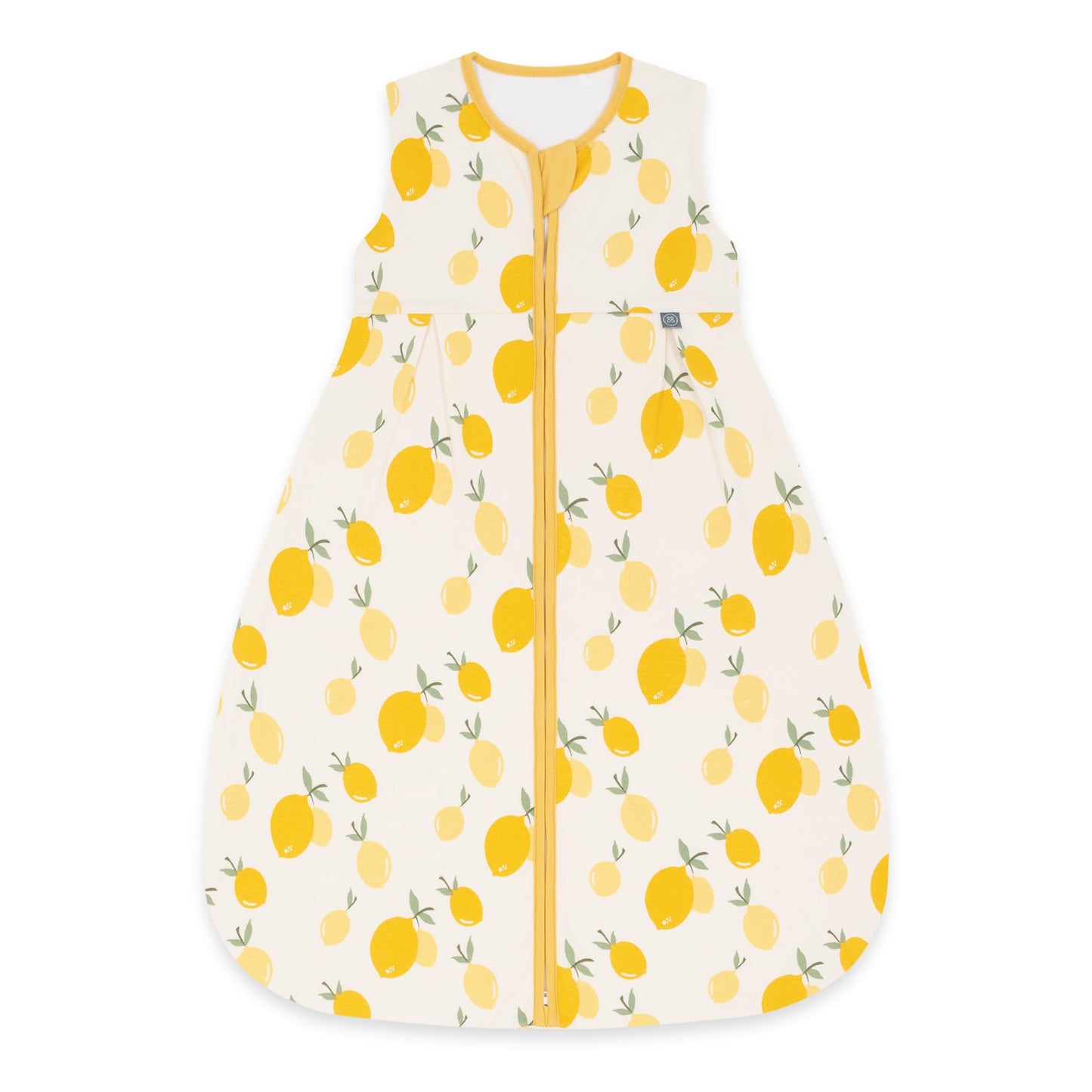 emma & noah Baby Sleeping Bag 1.0 TOG, All-Year Sleeping Bag for Spring, Summer and Autumn, 100% Organic Cotton, Oeko-Tex Certified, Romper Bag for Newborns (Leo Grey, 70 cm)