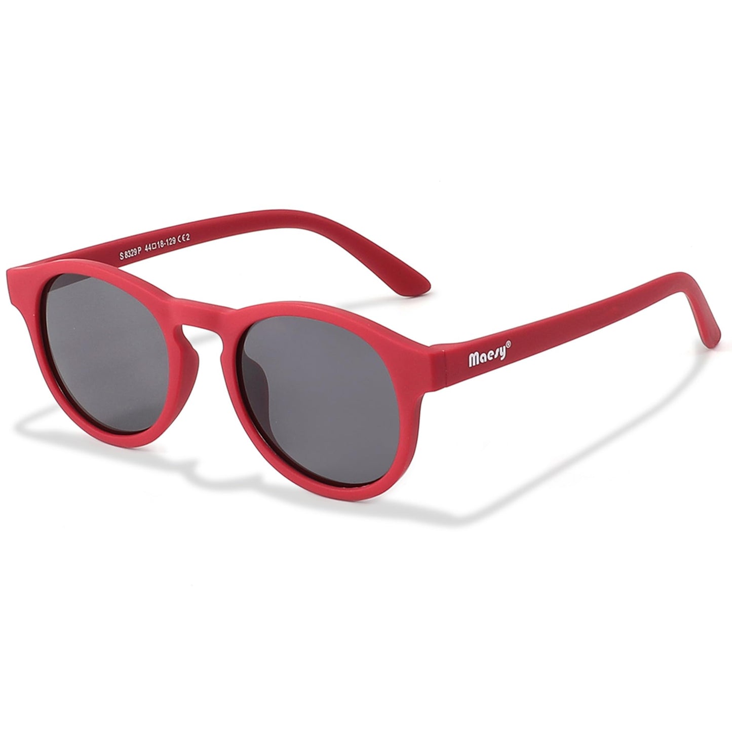 Maesy Faela Kindersonnenbrille für 3-6 Jahre - UV400 polarisierter Schutz - Flexibler und flexibler Rahmen - Sichere und bequeme Kindersonnenbrille für Kleinkinder