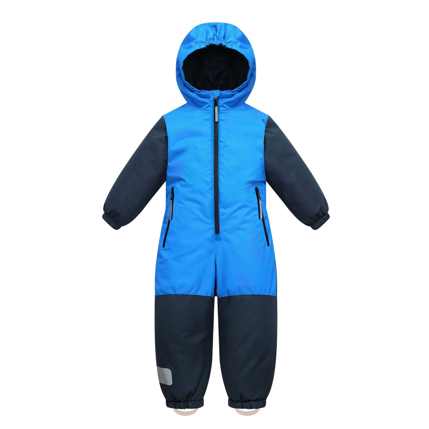 Owntop Children's Unisex Snow Suit Girls Boys Windproof Waterproof Ski Suit with Hood Zip 98-122