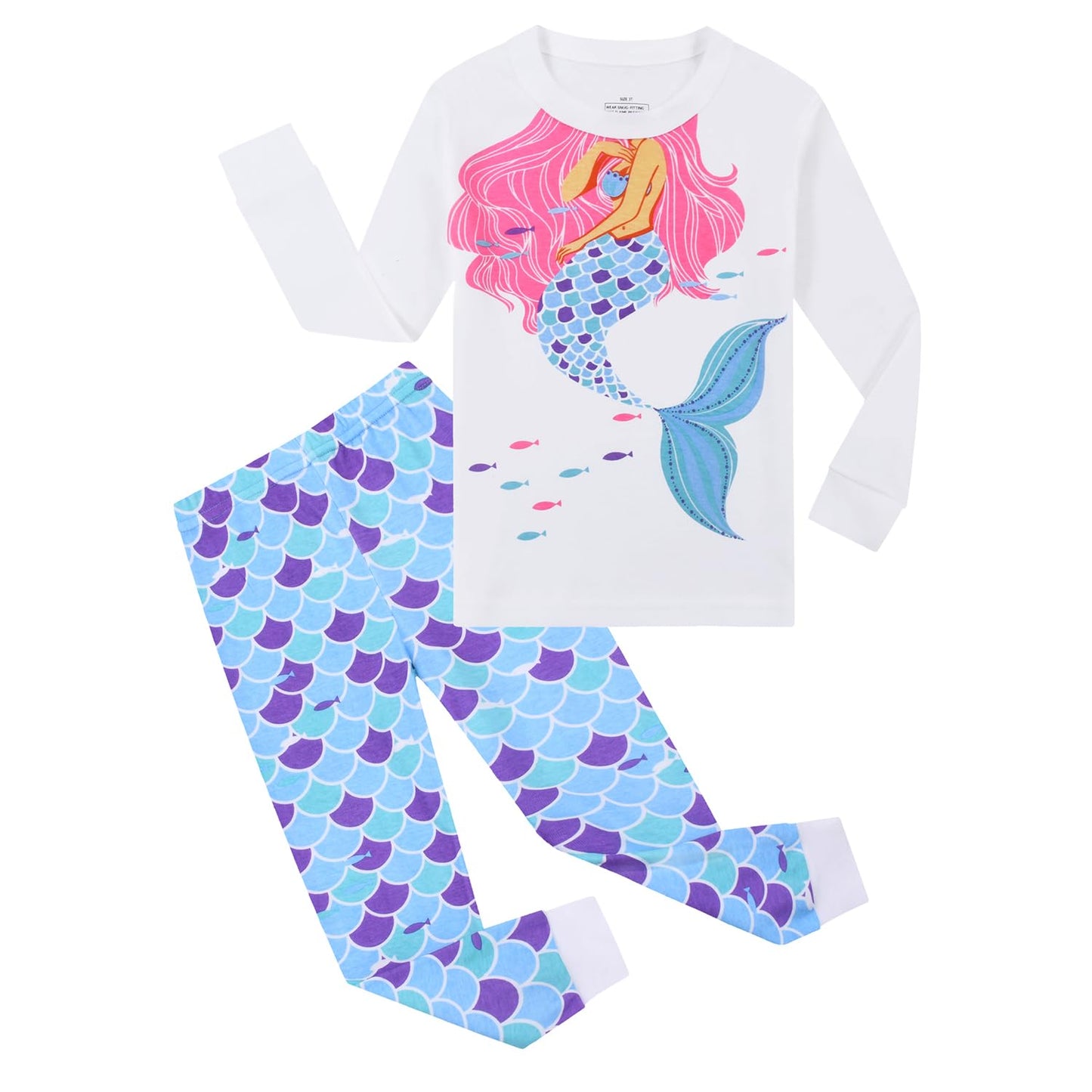 Garsumiss Mädchen Schlafanzug Giraffe Baumwolle Kinder Langarm Pyjama 98 104 110 116 122 128 134 140 146