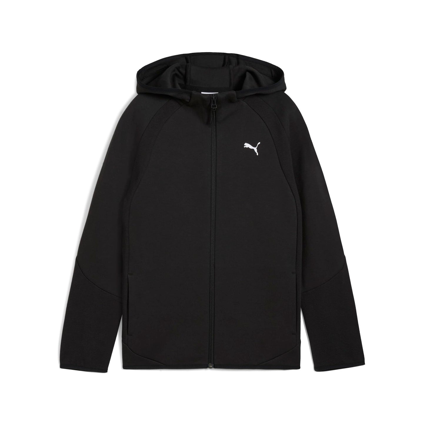 PUMA Boys' Evostripe Full-Zip Hoodie Dk B Sweat Jackets (1 Pack)