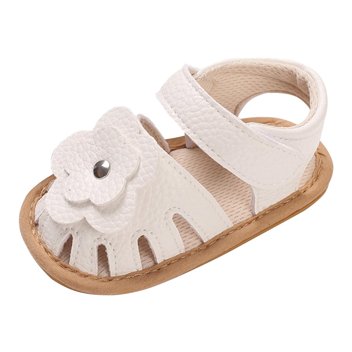 MASOCIO Babyschuhe Mädchen Sandalen Sommer Schuhe Flach Gummi Rutschfest