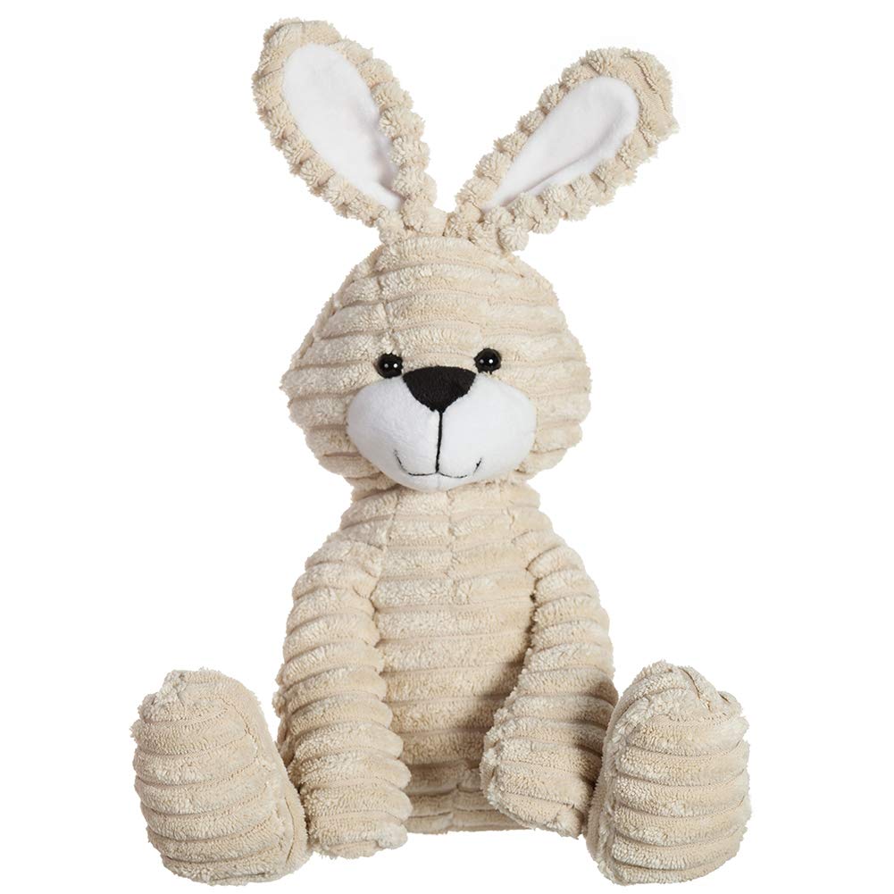 Apricot Lamb Cuddly Toy Green Rabbit 23 cm - Plush Toy Plush Toy for Children and Baby - Fluffy Stuffed Toy for Playing, Gift & Cuddling - Cosy Cuddly Toy - Cord Rabbit