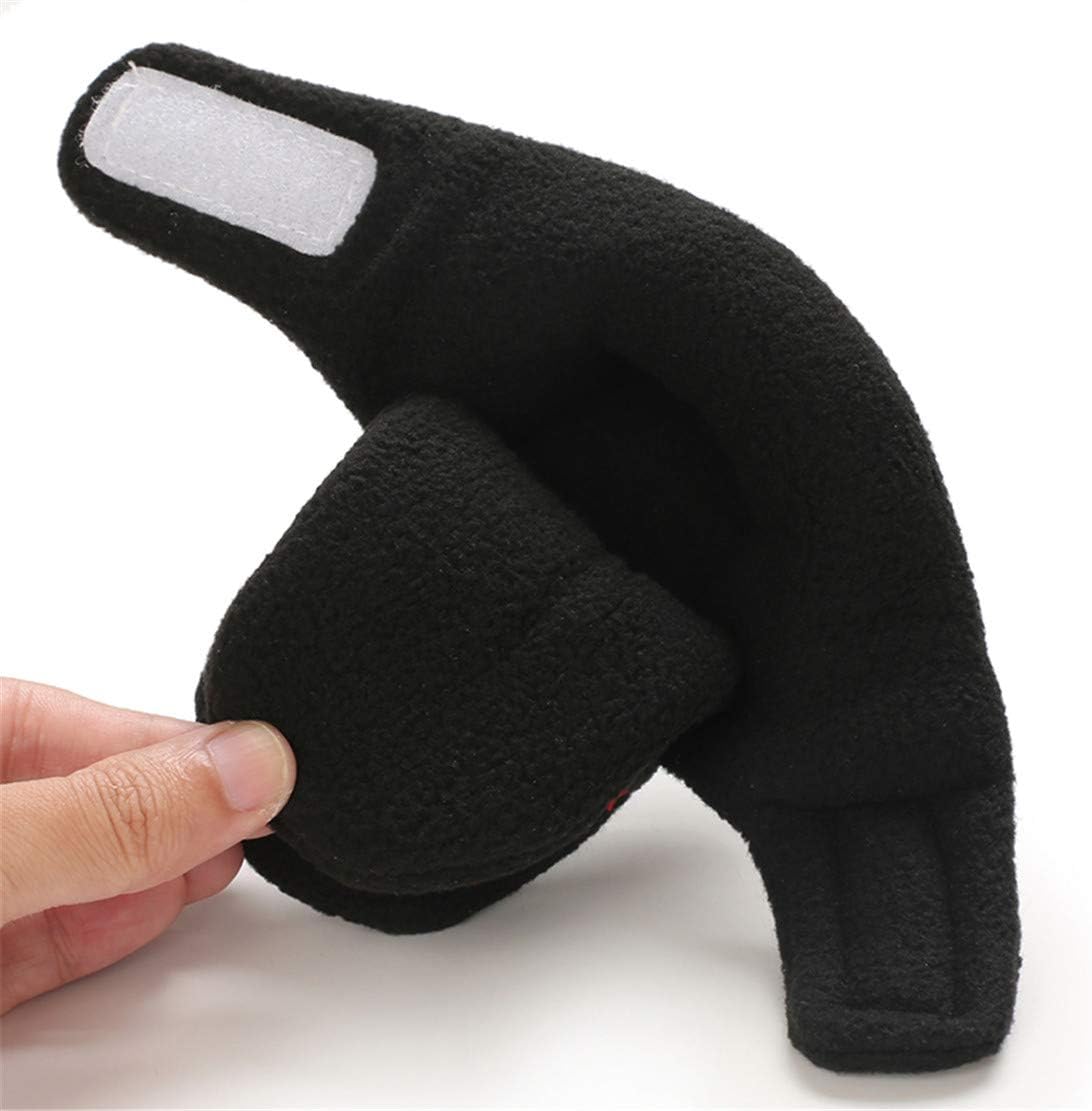 EDOTON Unisex-Baby Neugeborenes Fleece Booties, Baby Jungen Mädchen Weiche Sohlen Streifen Bootie Kleinkind Stiefel Niedlich Stiefel Socke Einstellbar
