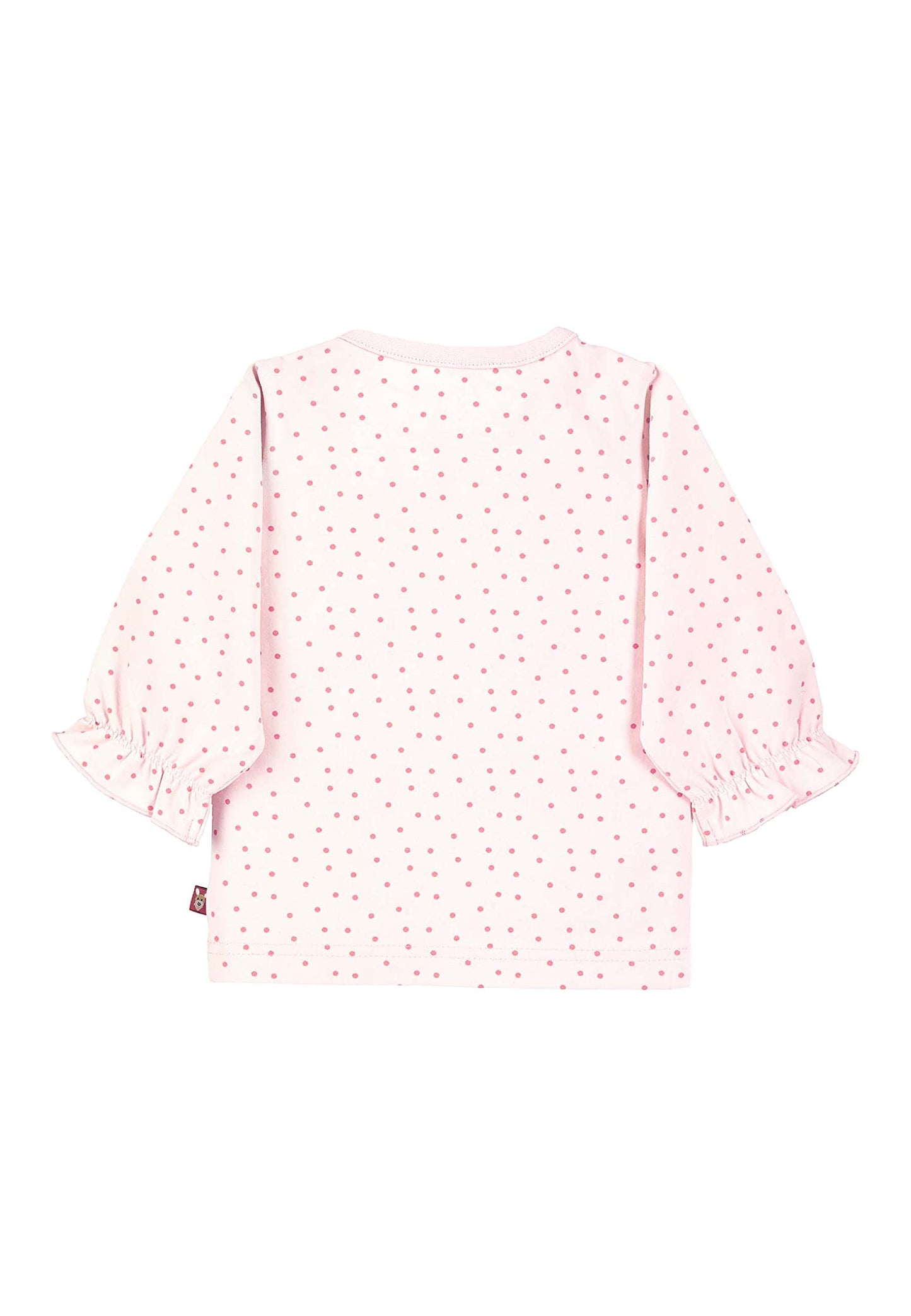 Sterntaler Baby Girl Romper GOTS Set Emmi - Romper Baby, Baby Romper - made of single jersey with donkey appliqué - pink