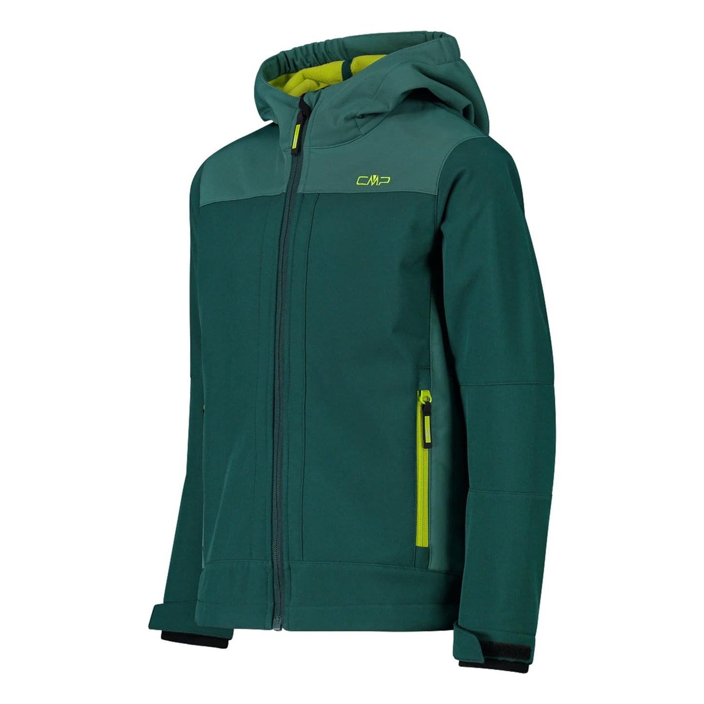 CMP Unisex Children's Giacca in Softshell Da Bambini Con Cappuccio Fisso Softshell Jacket for Children with Fixed Hood