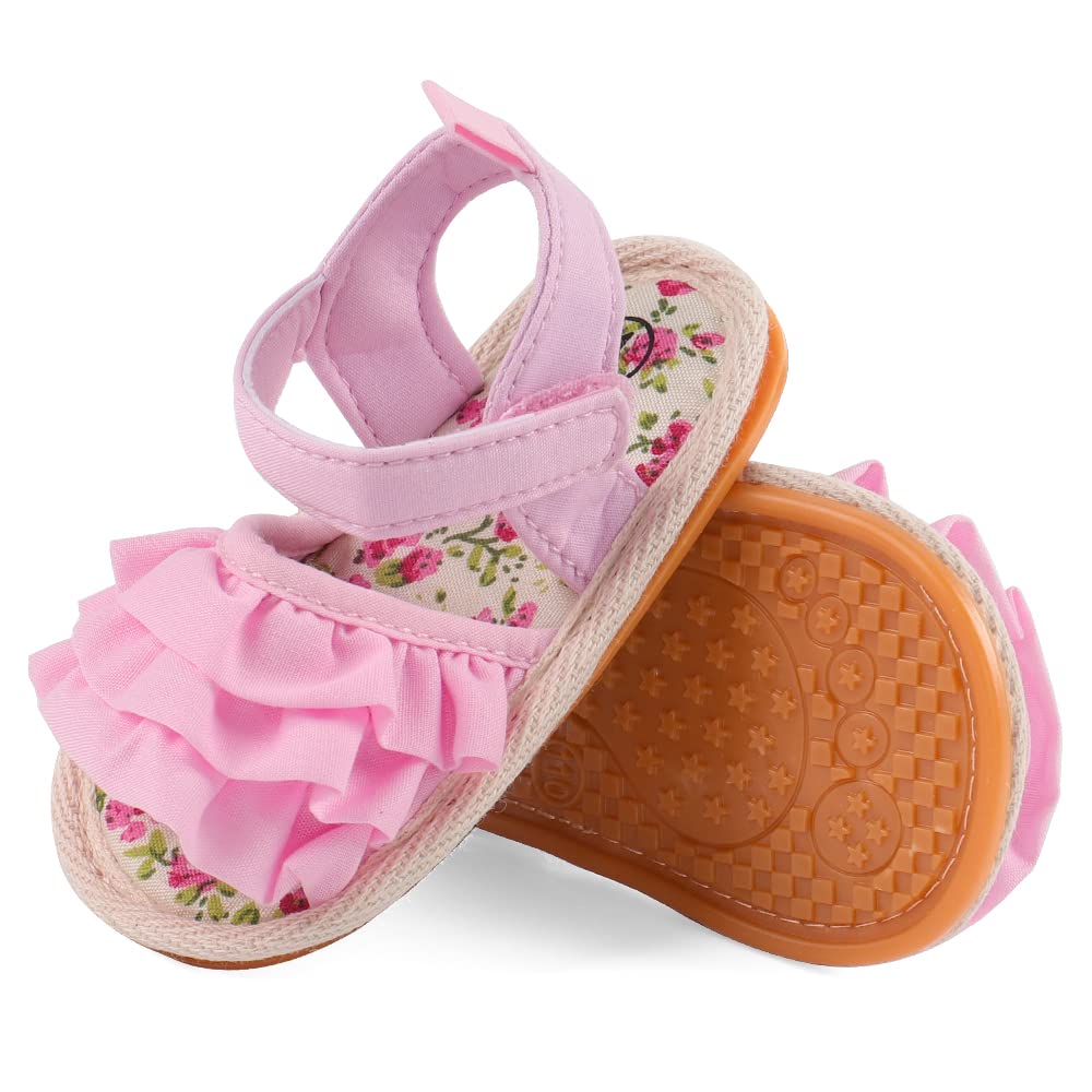 CHEERFUL MARIO Babyschuhe für Mädchen – Sommer Sandalen Lauflernschuhe für Baby Mädchen