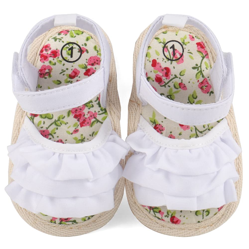 CHEERFUL MARIO Babyschuhe für Mädchen – Sommer Sandalen Lauflernschuhe für Baby Mädchen