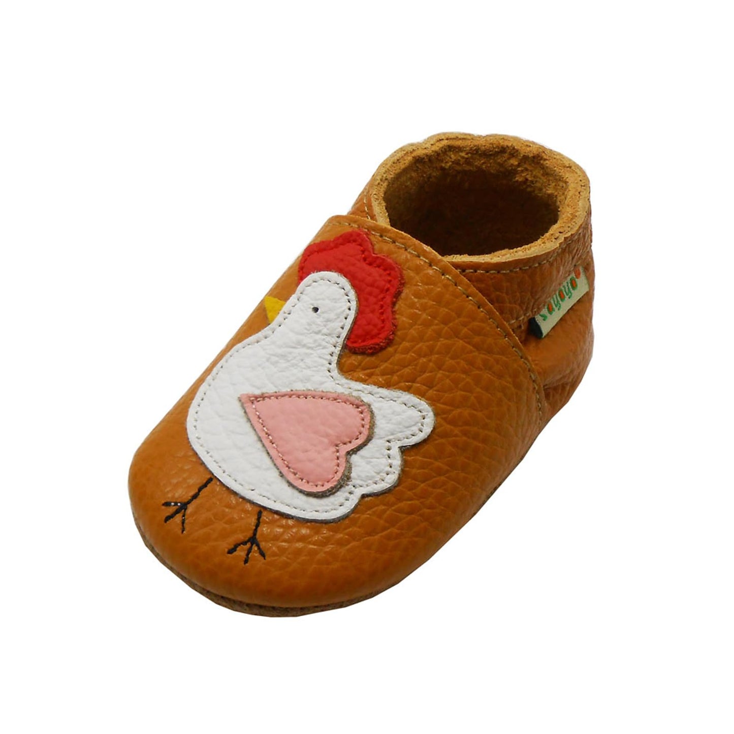 SAYOYO Weiche Leder Babyschuhe für das Laufen und Krabbeln
