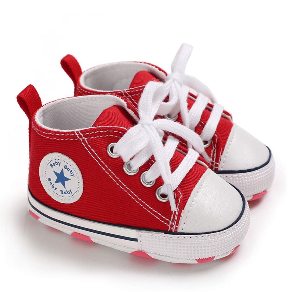 DEBAIJIA Babyschuhe Lauflernschuhe 0-18M Leichtes Atmungsaktives rutschfest für Jungen und Mädchen