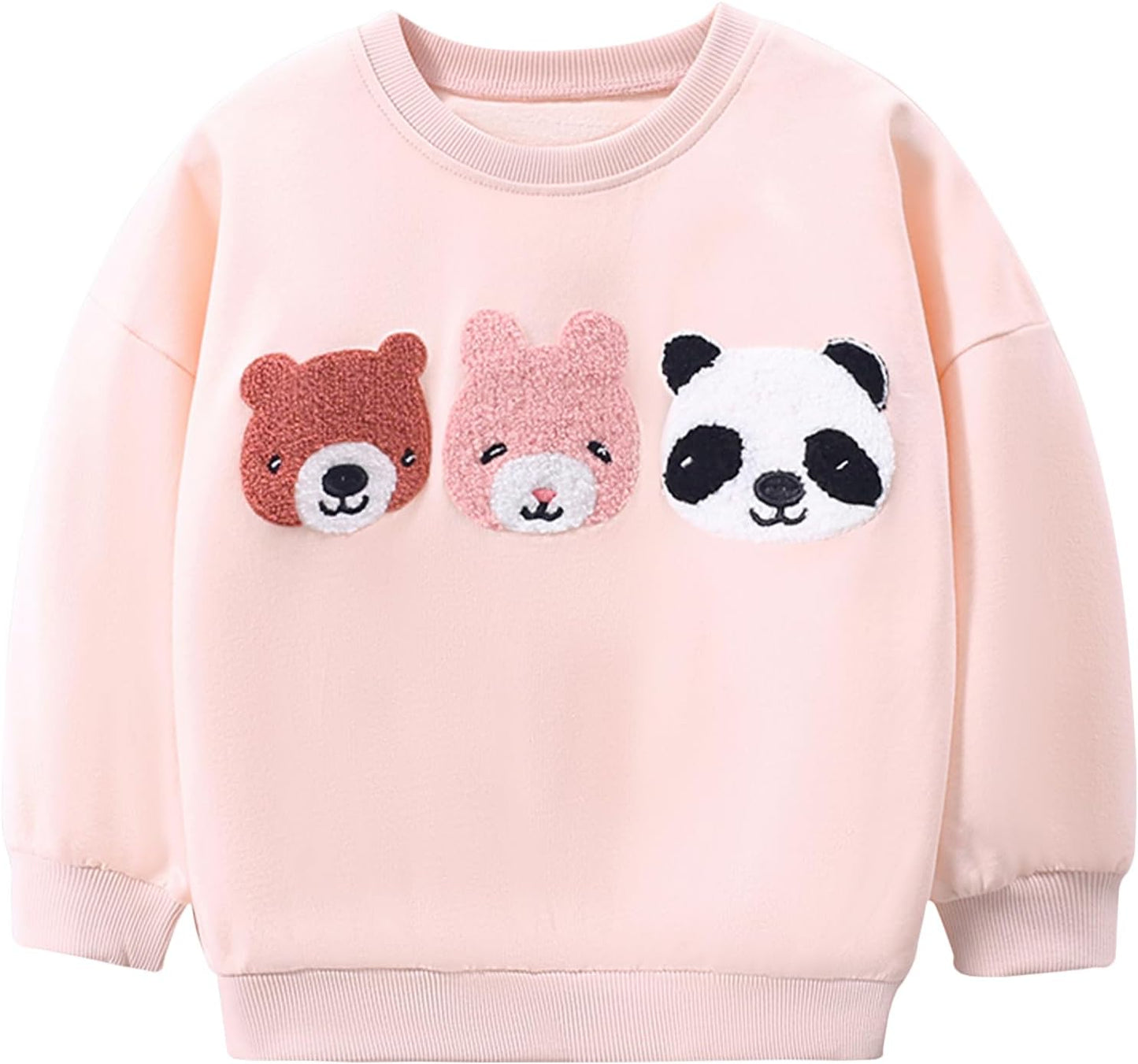 Mädchen Pullover für Kinder Langarmshirt Baumwolle Sweatshirt Winter Kleidung Langarm Tops 1-7 Jahre