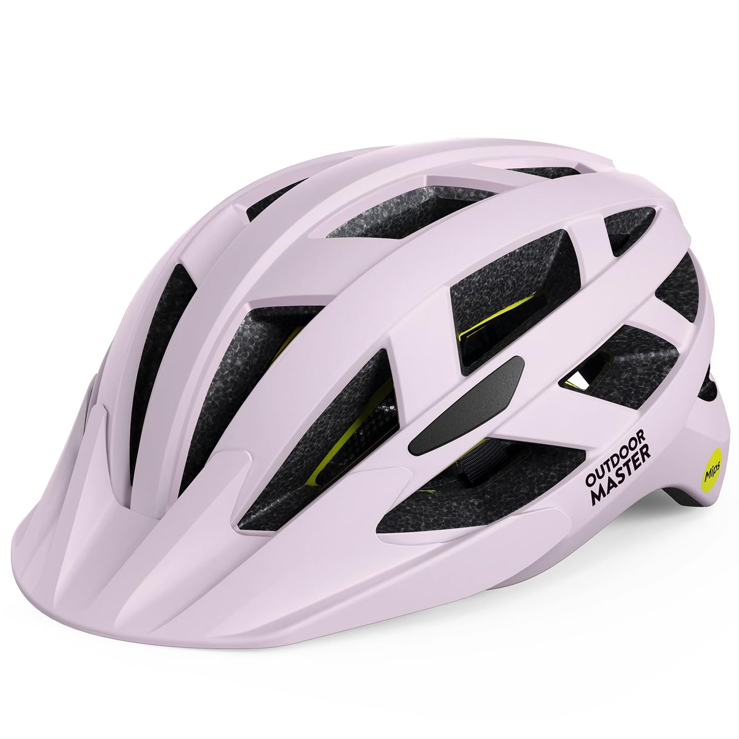 OutdoorMaster MIPS Fahrradhelm - Zwei herausnehmbare Innenfutter & Belüftung in Multi-Environment - Fahrradhelm in Mountain, Autobahn für Jugendliche & Erwachsene