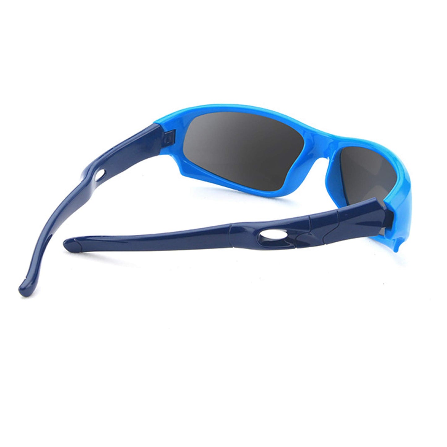 Sport-Sonnenbrille für Kinder, polarisiert, bruchsicher, für Jungen und Mädchen (3-12 Jahre) + Brillenbänder + Brillenetui