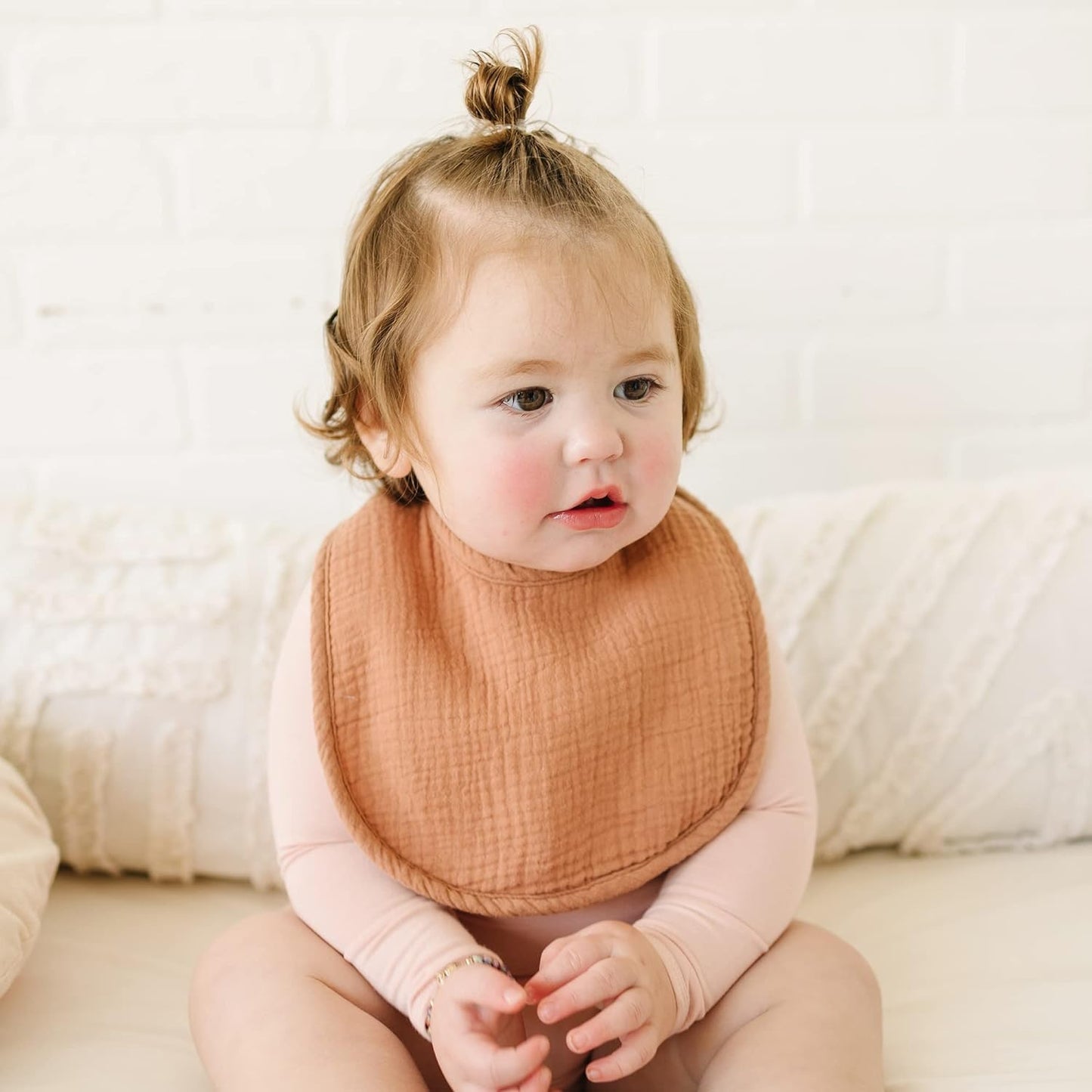 SLOSH Lätzchen Baby Für Neugeborene Babylätzchen für Babys und Kleinkinder Jungen und Mädchen Unisex Set Druckknopf
