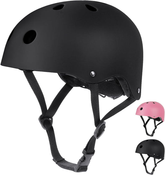 Flintronic Children's Bicycle Helmet, Children's Helmet, Bicycle Helmet for Children, Adjustable Skateboard Helmet for Bicycle, Skateboard, Scooter, Skating, Scooter, BMX for 2-13 Years