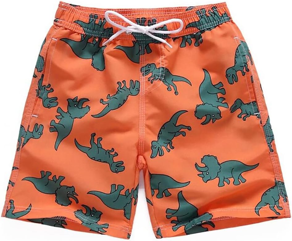 FedMois Jungen Badeshorts Schnelltrocknend Kinder Badehose Schwimmshorts