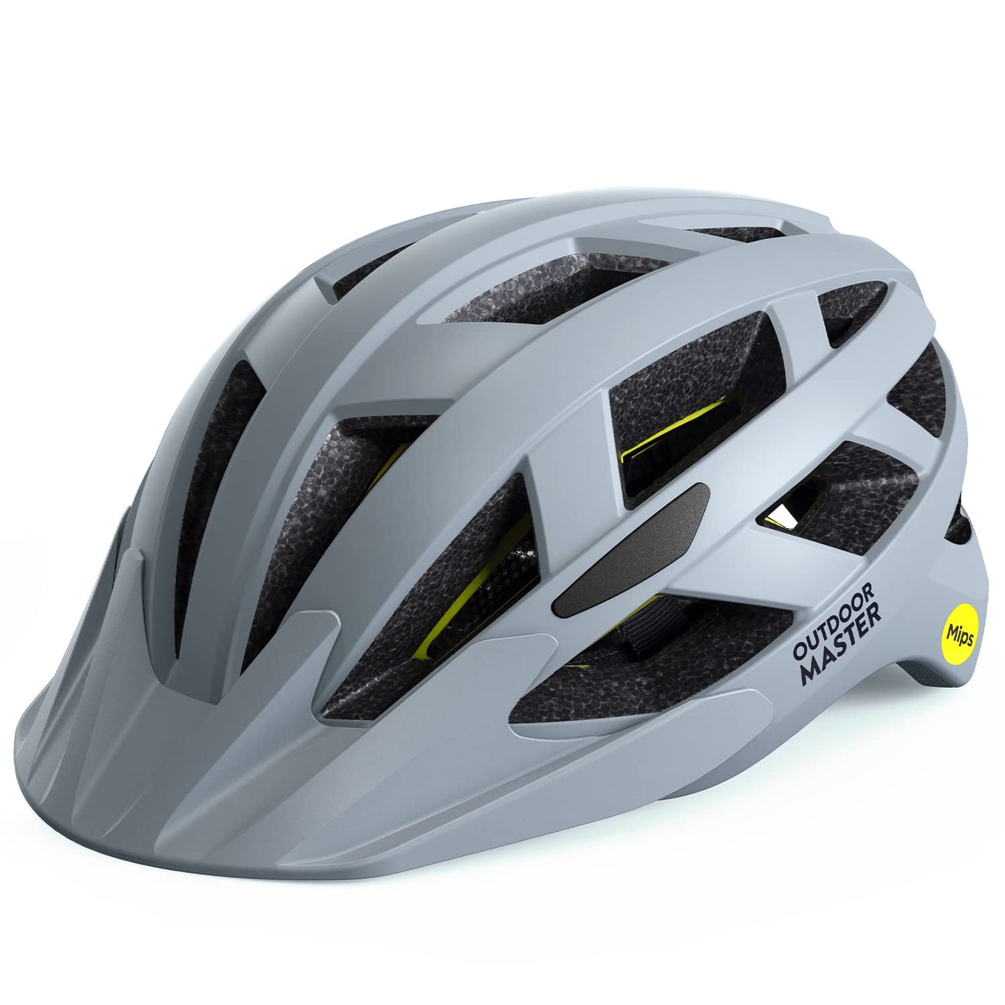 OutdoorMaster MIPS Fahrradhelm - Zwei herausnehmbare Innenfutter & Belüftung in Multi-Environment - Fahrradhelm in Mountain, Autobahn für Jugendliche & Erwachsene