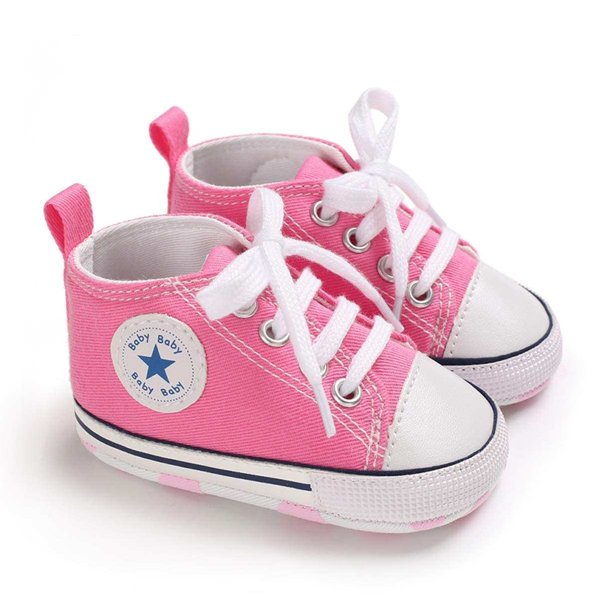 DEBAIJIA Babyschuhe Lauflernschuhe 0-18M Leichtes Atmungsaktives rutschfest für Jungen und Mädchen