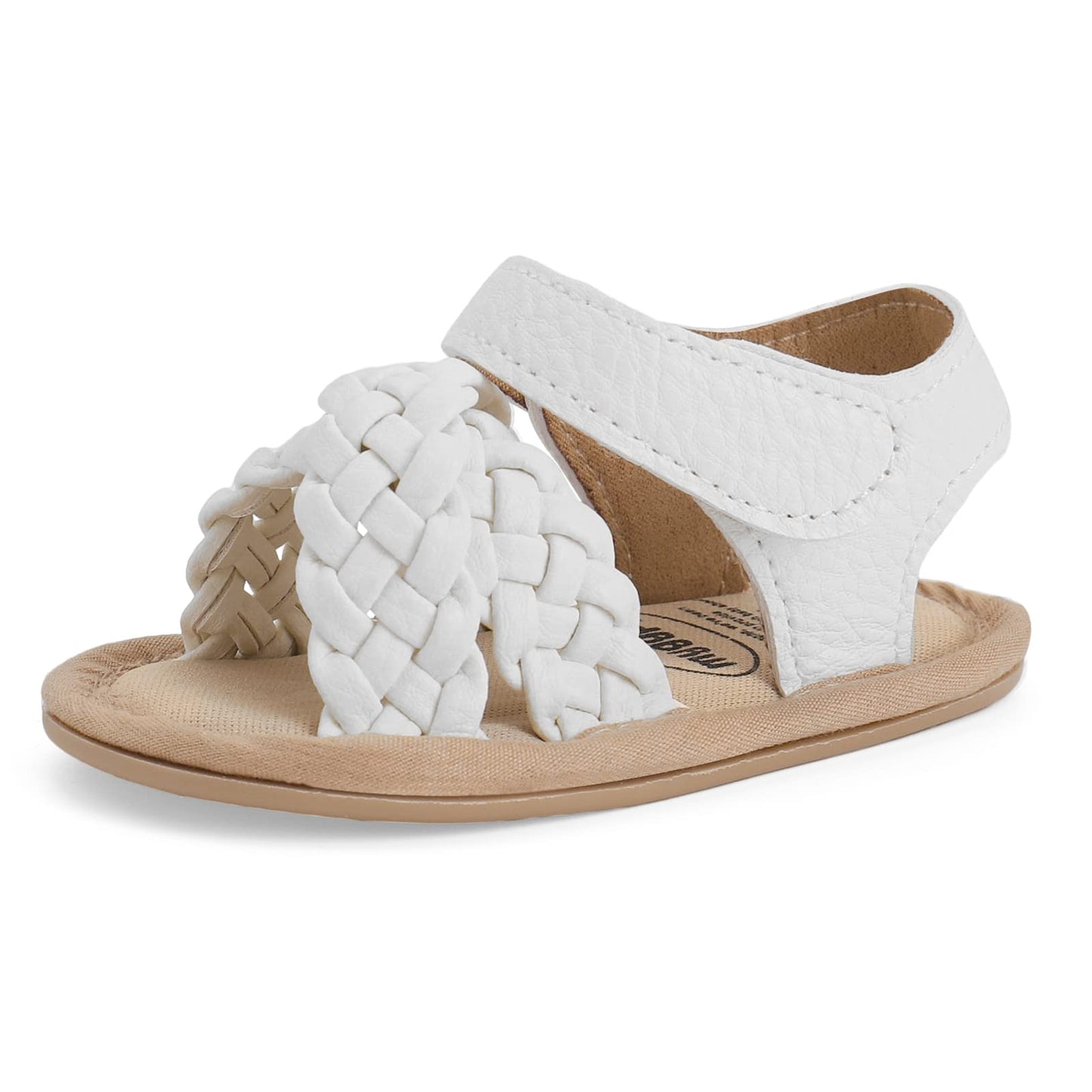 LACOFIA Babyschuhe für Mädchen – Sommerblumen Sandalen für Kleinkinder