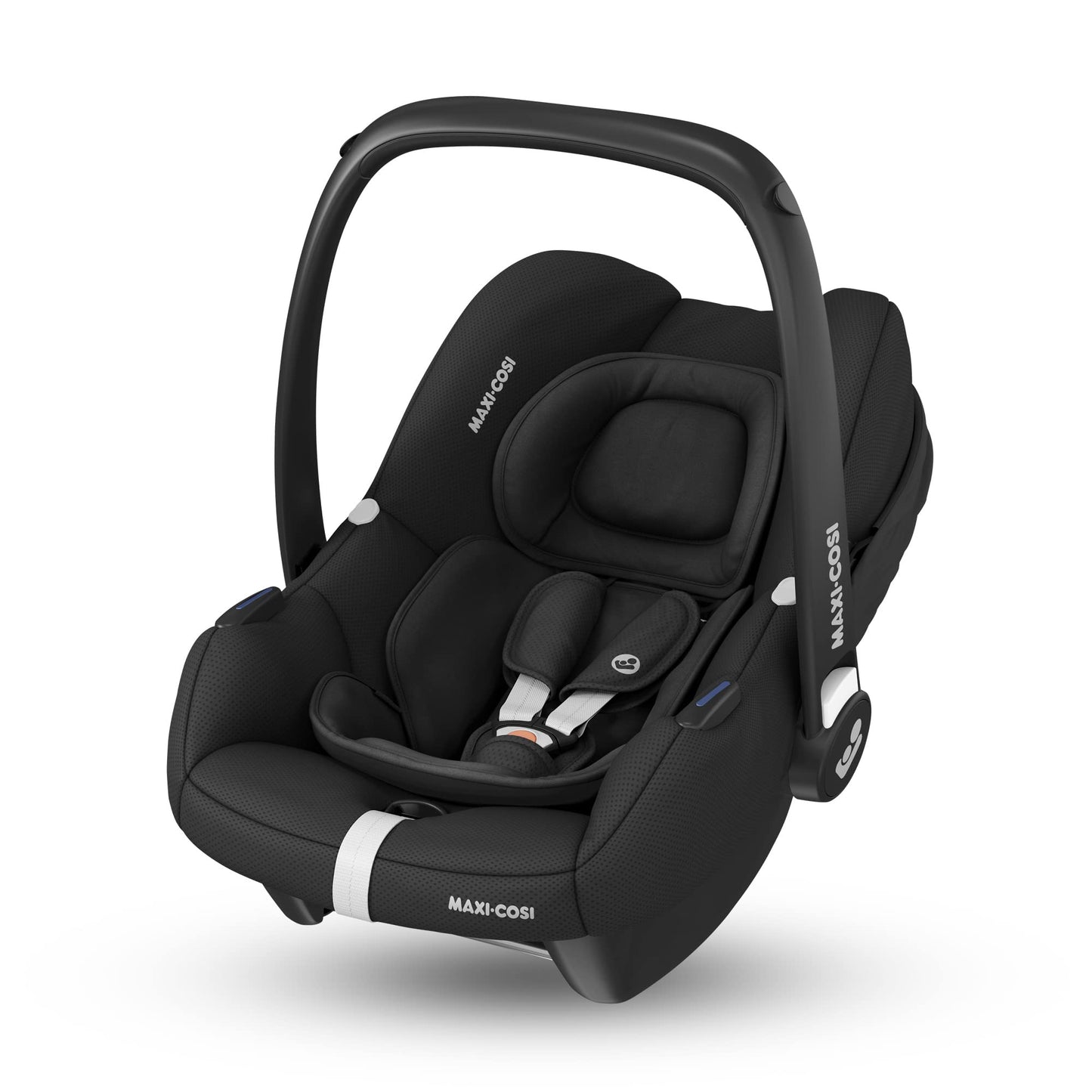 Maxi-Cosi CabrioFix i-Size, Babyschale, 0–12 Monate, max. 12 kg, leichter i-Size Kindersitz (3,2 kg), Sonnenverdeck, gepolsterter Sitz, für viele Maxi-Cosi Kinderwagen, Essential Green - Meloni2
