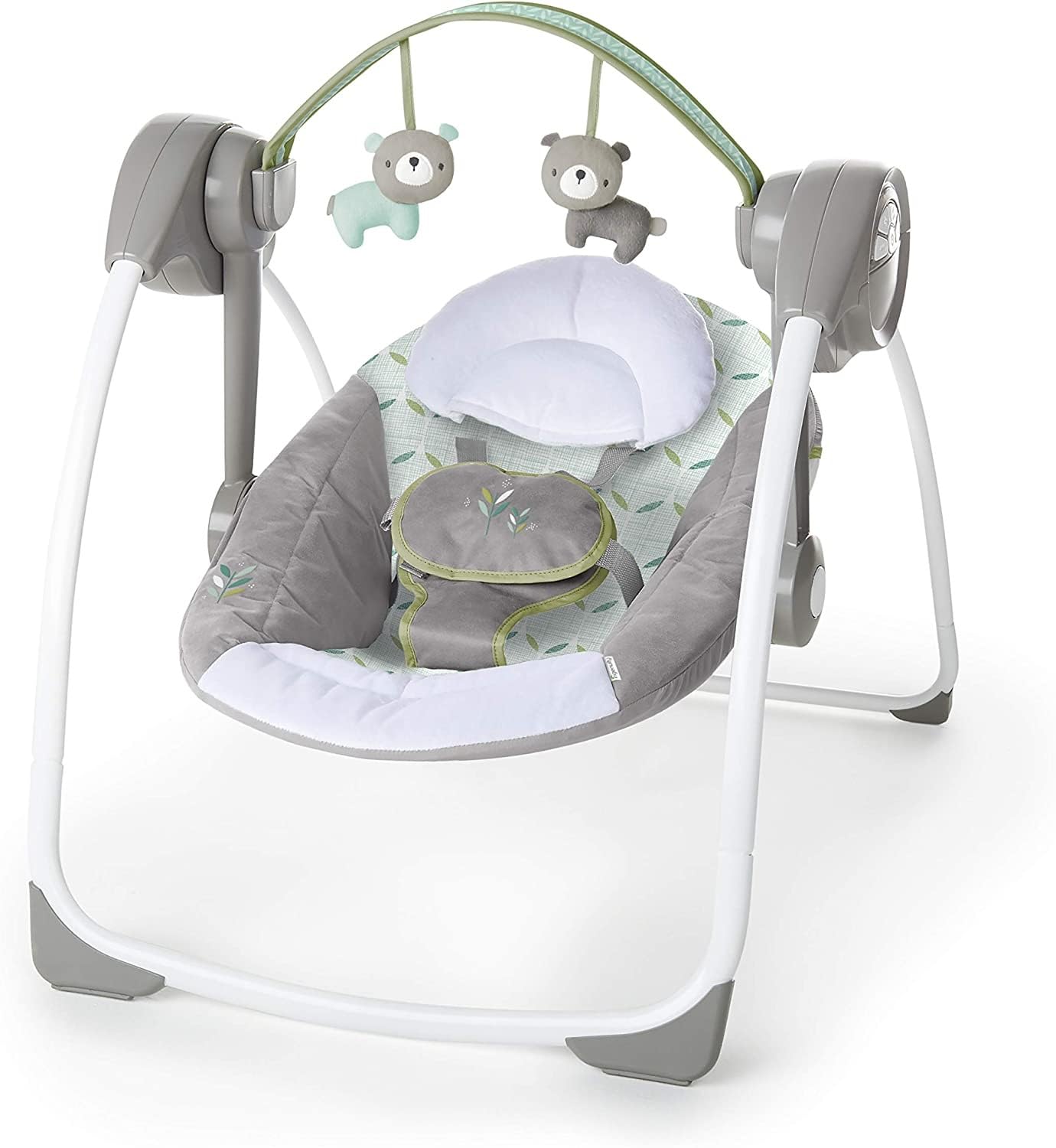 Ingenuity, tragbare Babyschaukel, Cuddle lamp - mit Melodien, Zeit- und Schaukeleinstellung