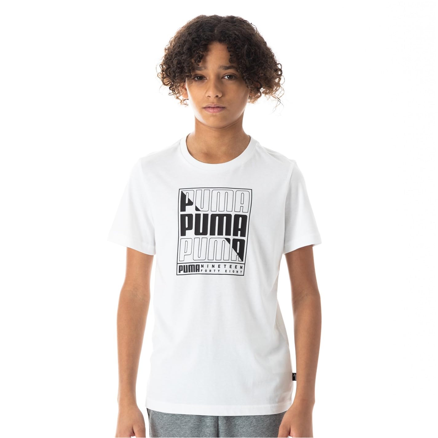 PUMA Jungen T-shirt ESS Logo Tee B