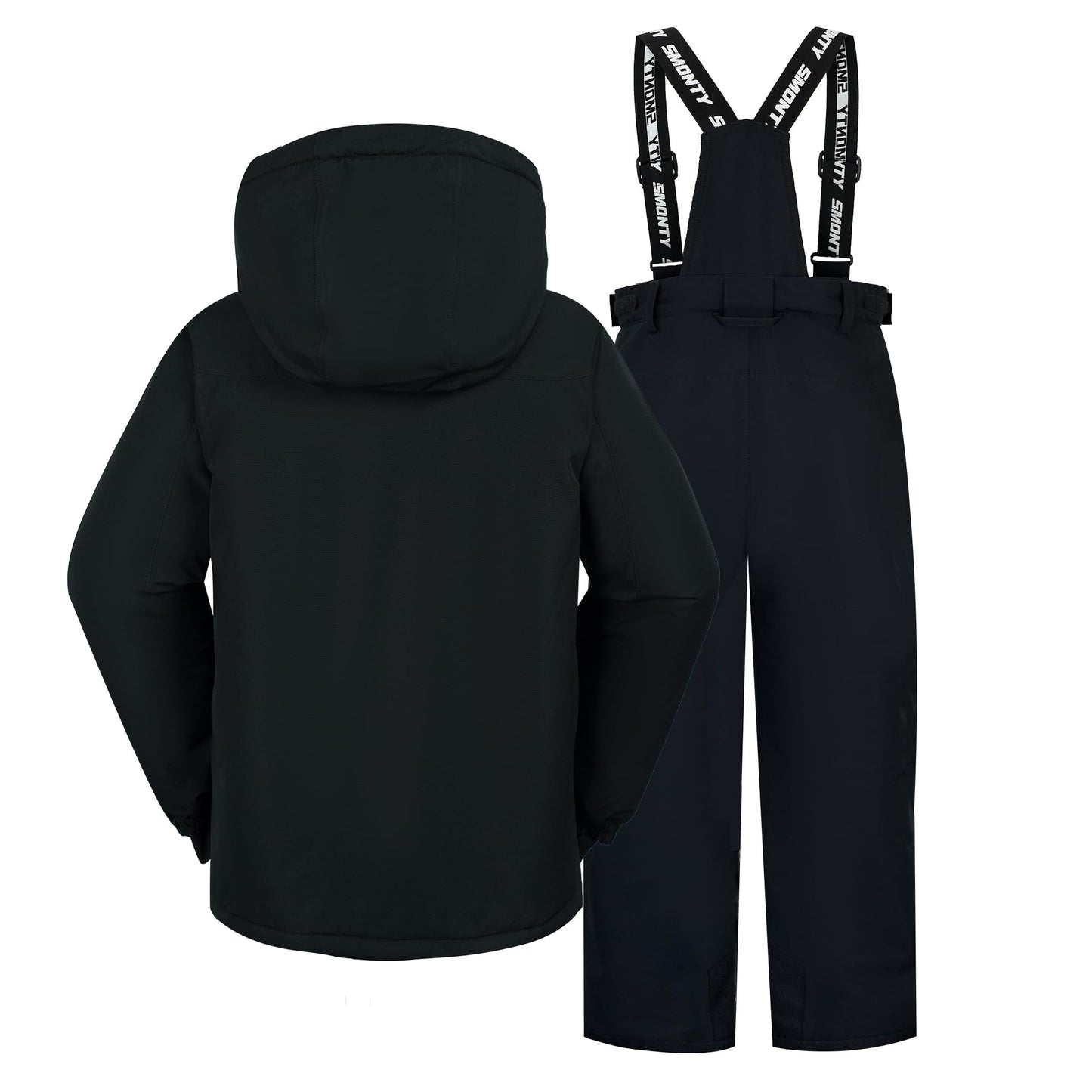 SMONTY SNOWER Boys' Snowsuit with Removable Hood, Ski Suit, Extra Warm, Winter Suit