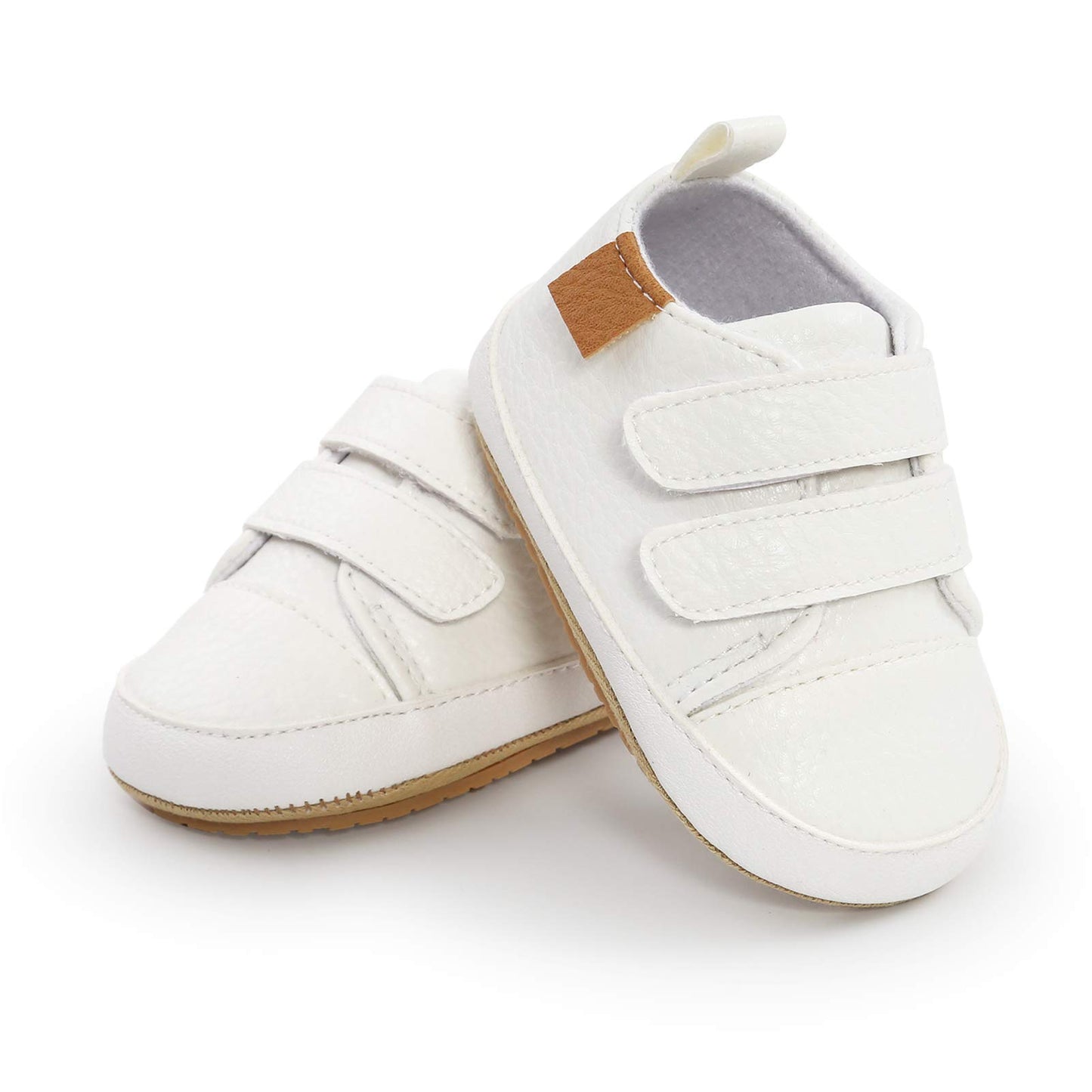 RVROVIC Babyschuhe Anti-Rutsch Oxford Loafer Flats für Jungen und Mädchen aus PU Leder mit weicher Sohle