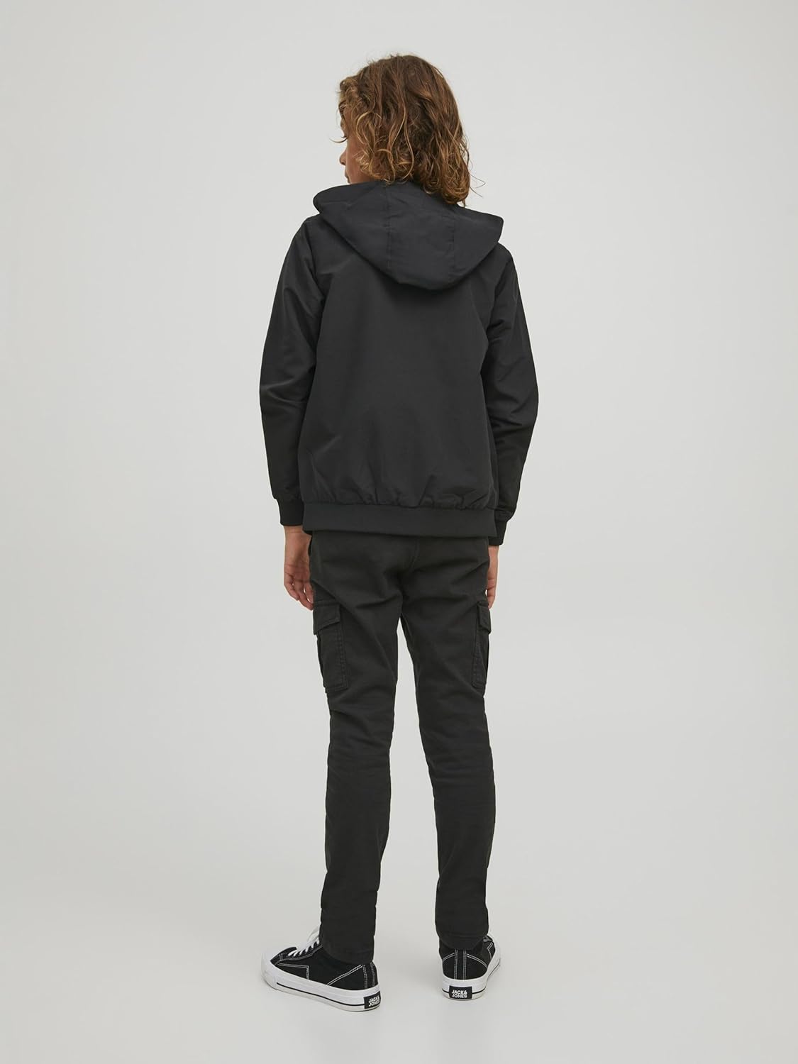 JACK & JONES Jjerush Blocking Hood Bomber Sn Jr Boys Jacket