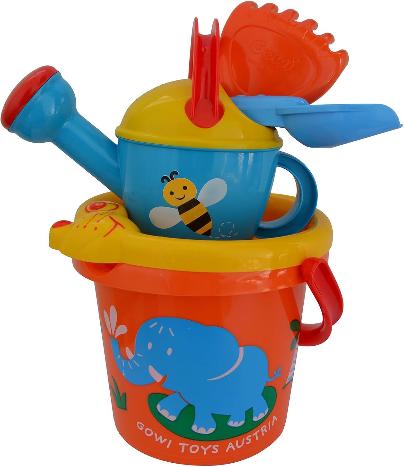 GOWI 558-38 Sand Set Maus, 6teilig, Sandkästen und Sandspielzeug
