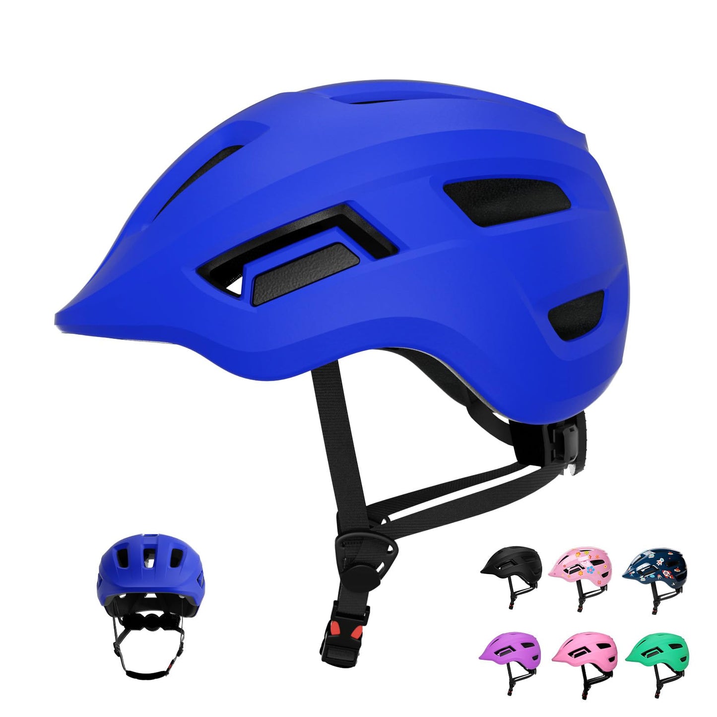 FAYDUDU Toddler Helmet Children's Bicycle Helmet Baby Multi-Sport Adjustable Helmet Sports Helmet Cycling Bicycle Scooter Skateboard Helmet Lightweight for Children Boys Girls from 2-8 Years Old
