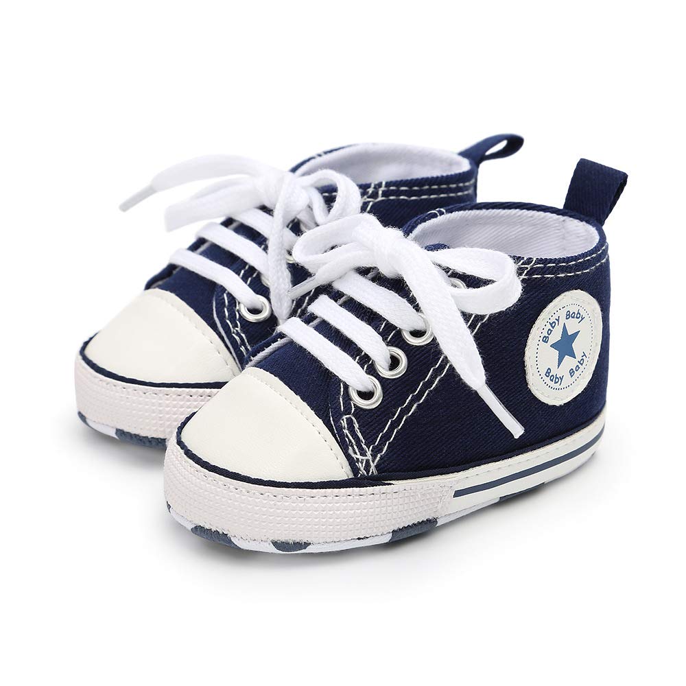 Geagodelia Baby Lauflernschuhe Weiche Krabbelschuhe Babyschuhe für Kleinkind Jungen Mädchen FX-12102