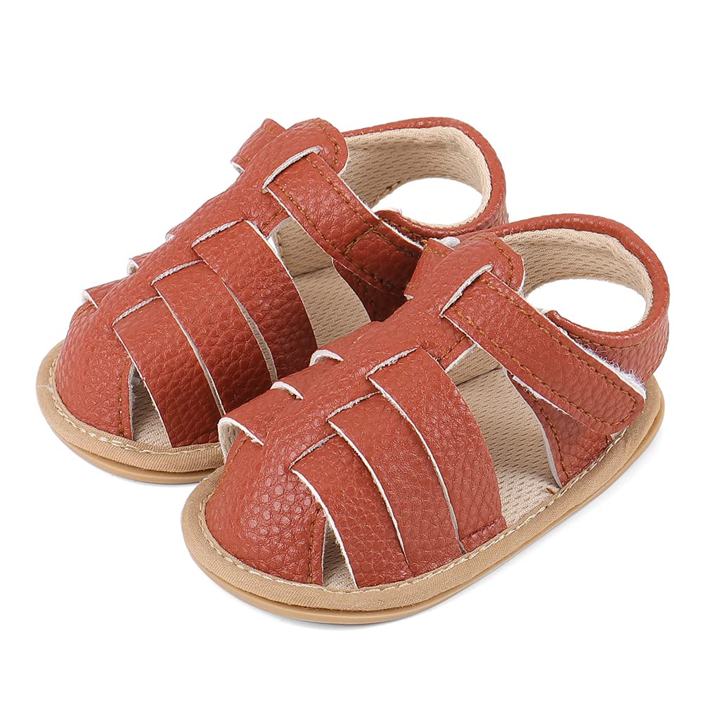MASOCIO Babyschuhe Mädchen Sandalen Sommer Schuhe Flach Gummi Rutschfest