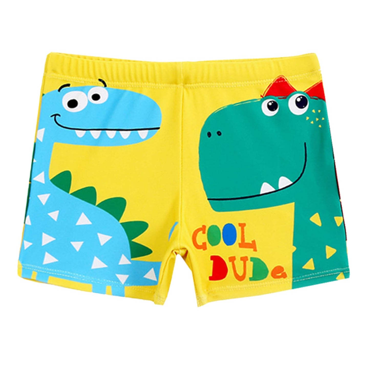 NautySaurs Pack of 2 Boys Swimming Shorts 5-13 Years Large Boys Swimwear Dinosaur Kids Swimming Trunks