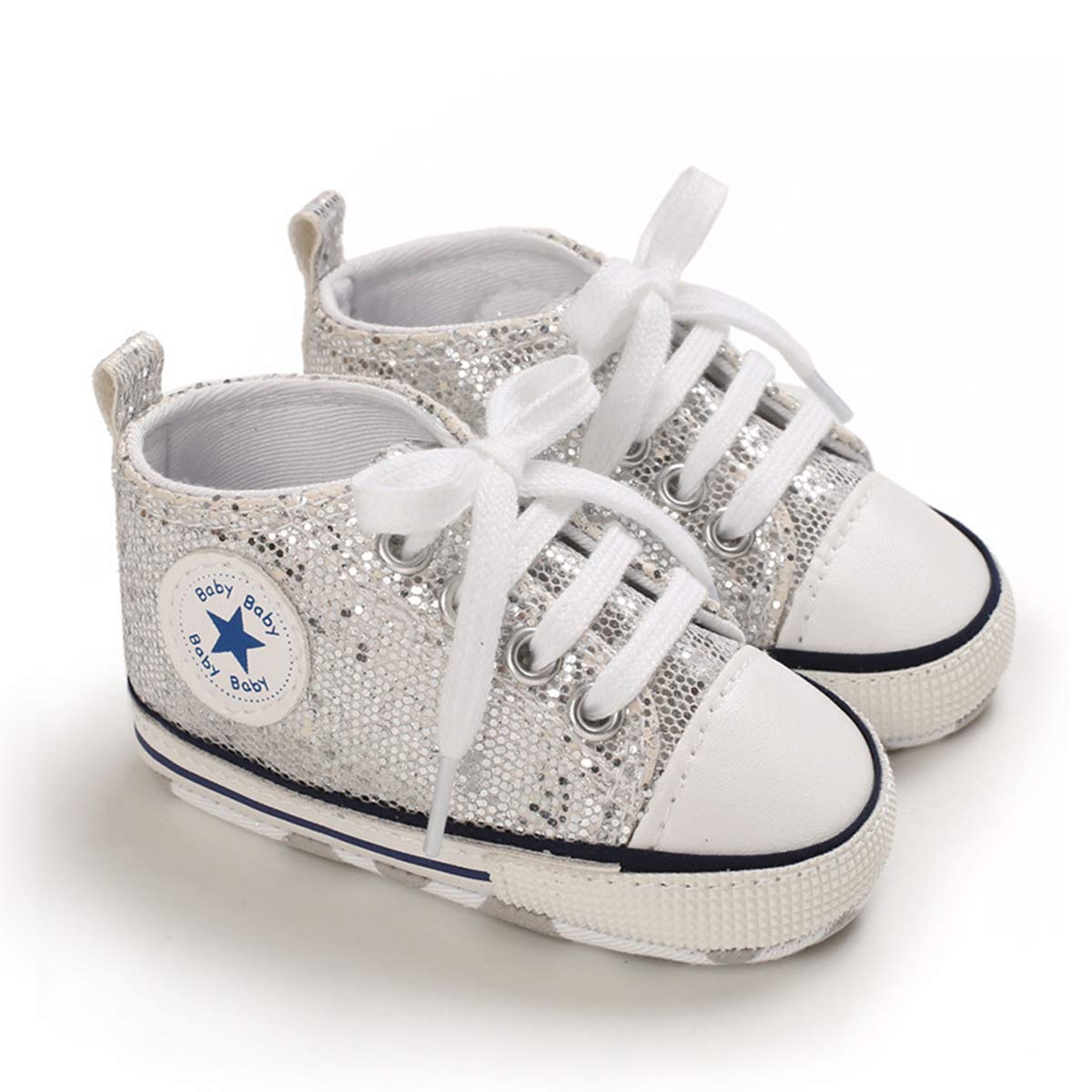 DEBAIJIA Babyschuhe Lauflernschuhe 0-18M Leichtes Atmungsaktives rutschfest für Jungen und Mädchen