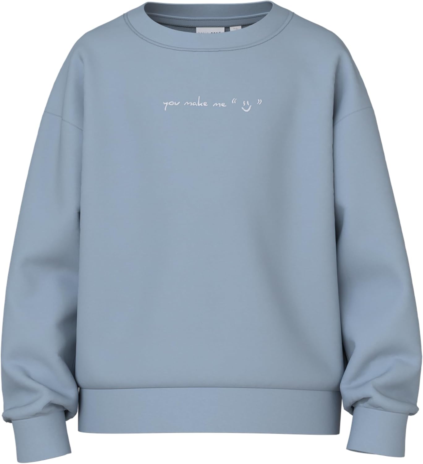 NAME IT Girls' Nkfvanita LS RLX Sweat Unb