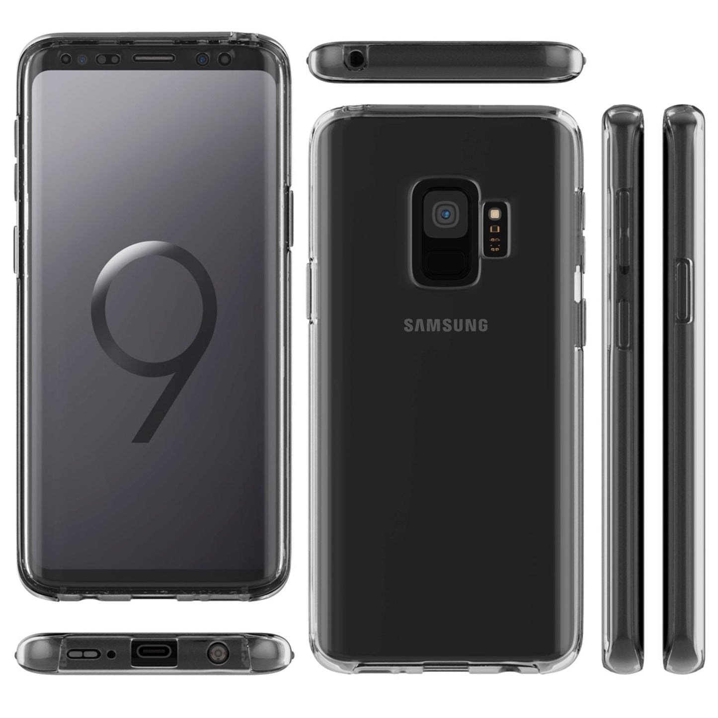 NALIA 360° Hülle für Samsung Galaxy S9 – Vorne & Hinten Schutz – 360GUARD (Full-Body Case) – Marke aus Berlin