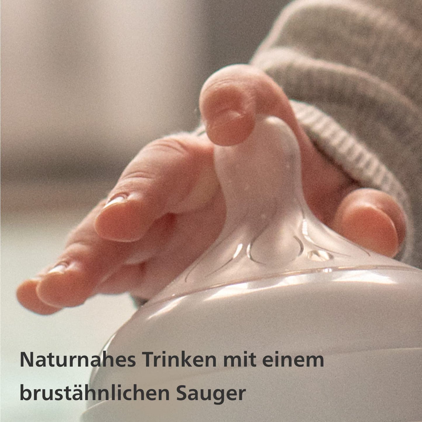 Philips Avent Babyflaschen Natural Response – 3x Babyflaschen, 260 ml, für Neugeborene ab 1 Monat, BPA-frei (Modell SCY903/03) - Meloni2