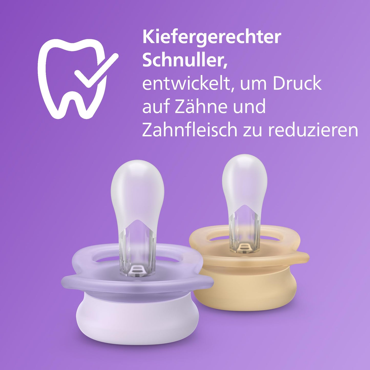 Philips Avent Schnuller Ultra air, 0 bis 6 Monate, kiefergerecht und BPA-frei, 2 Stück, mit Sterilisier- und Transportbox, SCF080/17