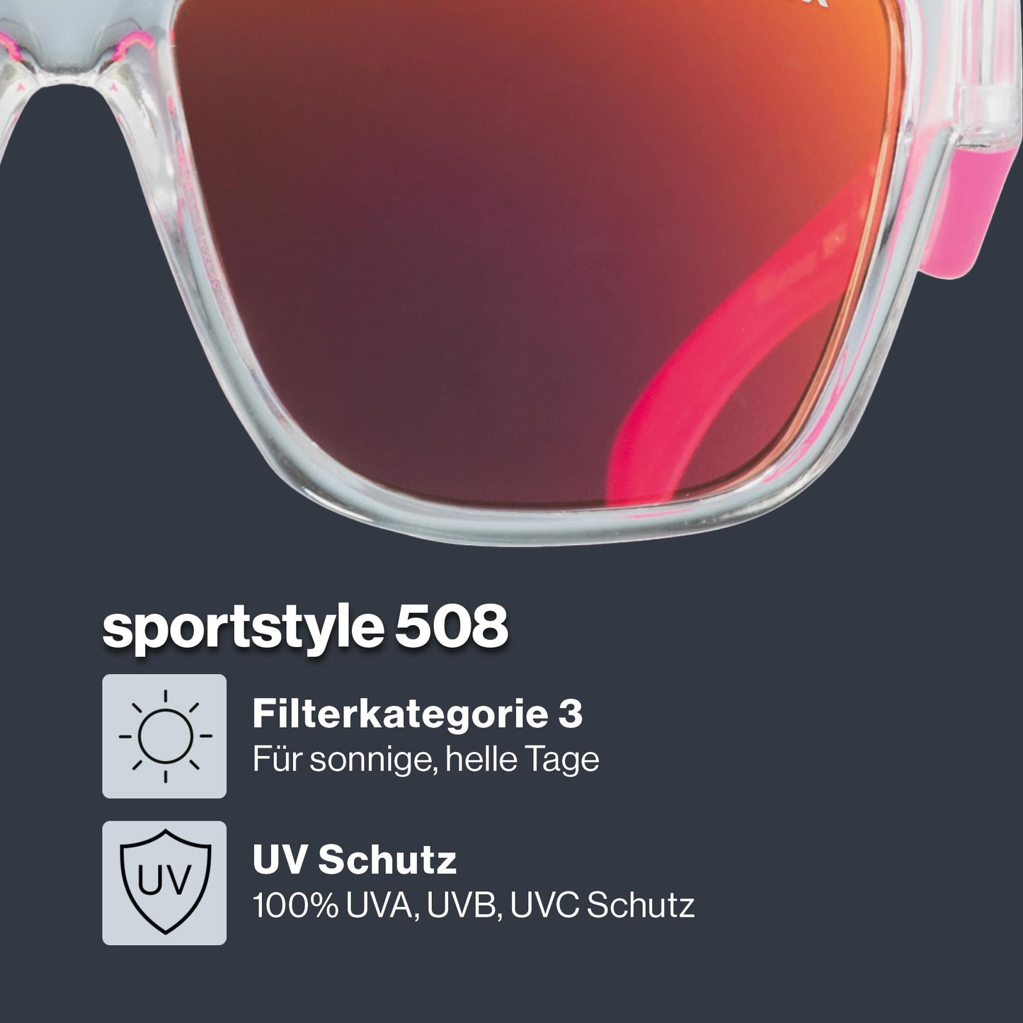 uvex Sportstyle 508 Unisex Children's Sunglasses