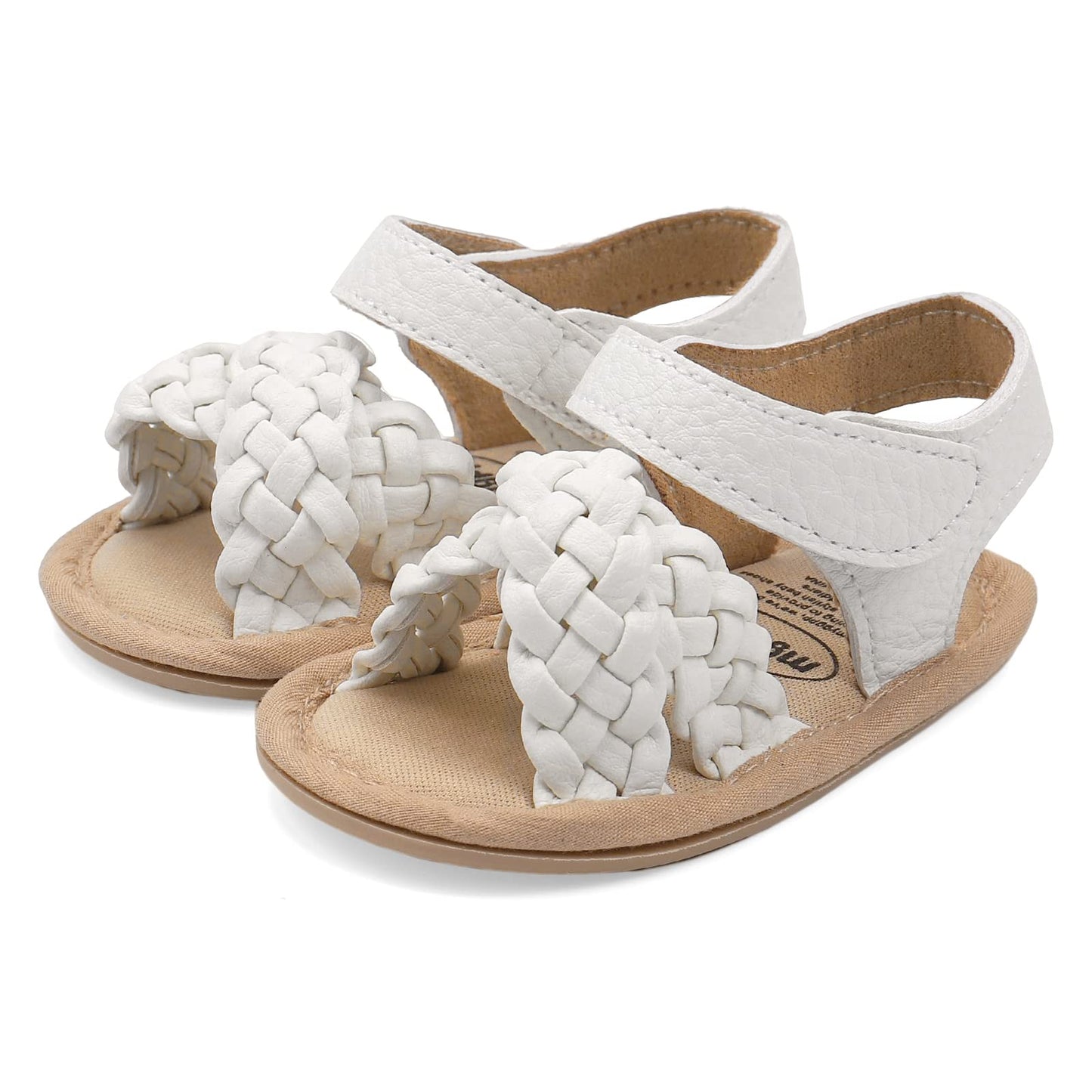 LACOFIA Babyschuhe für Mädchen – Sommerblumen Sandalen für Kleinkinder