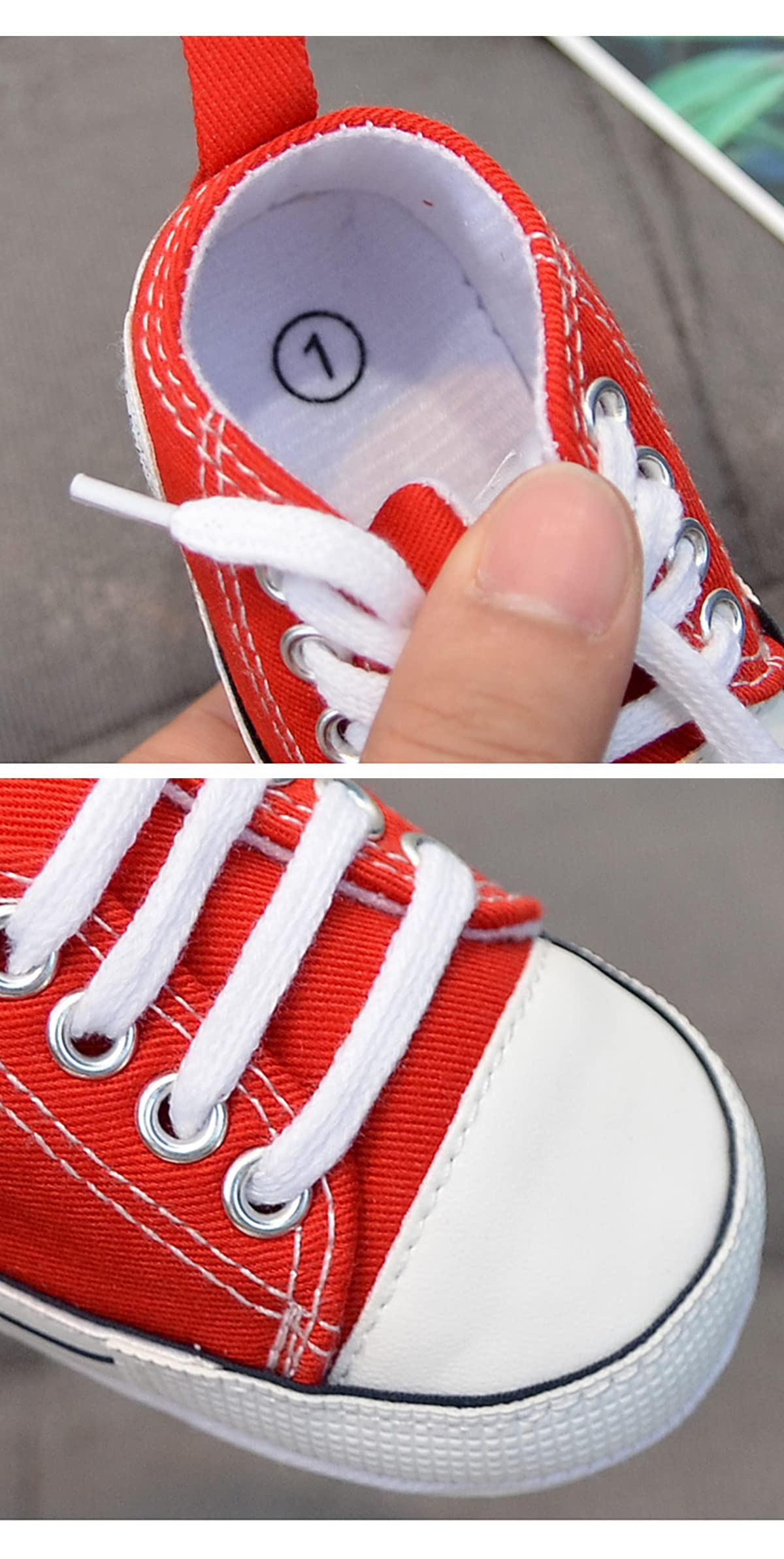 DEBAIJIA Babyschuhe Lauflernschuhe 0-18M Leichtes Atmungsaktives rutschfest für Jungen und Mädchen