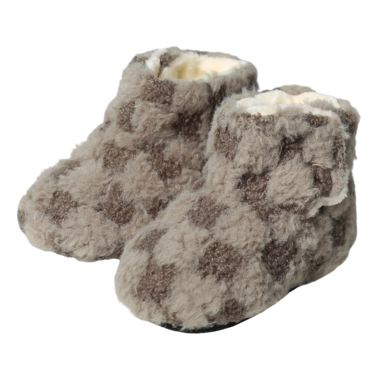 YloveM Toddler Baby Boys Girls Booties, Unisex Newborn Winter Shoes Thick Snow Boots Non-Slip Sole Soft Toddler Warm Sock Shoes