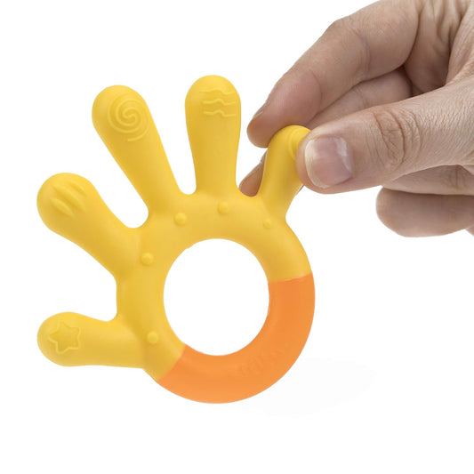 Nuby - 3-stufige Beißringe - 3 Beißringe zur Stimulation des Zahnfleisches und zur Linderung von Zahnungsschmerzen - Beißspielzeug für Babys - BPA-frei - 3+ Monate